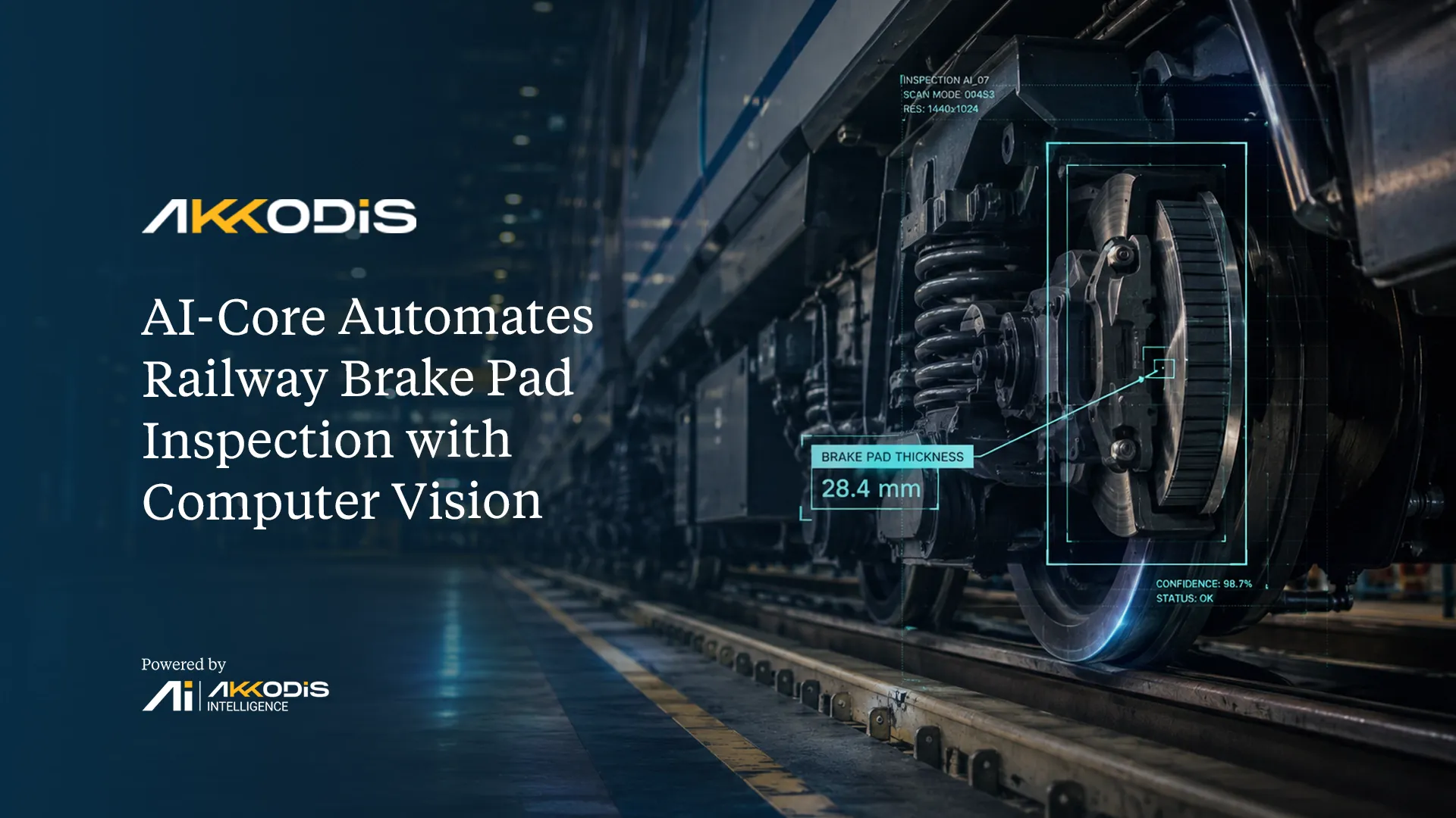 AI-Core Automates Railway Brake Pad Inspection with Computer Vision