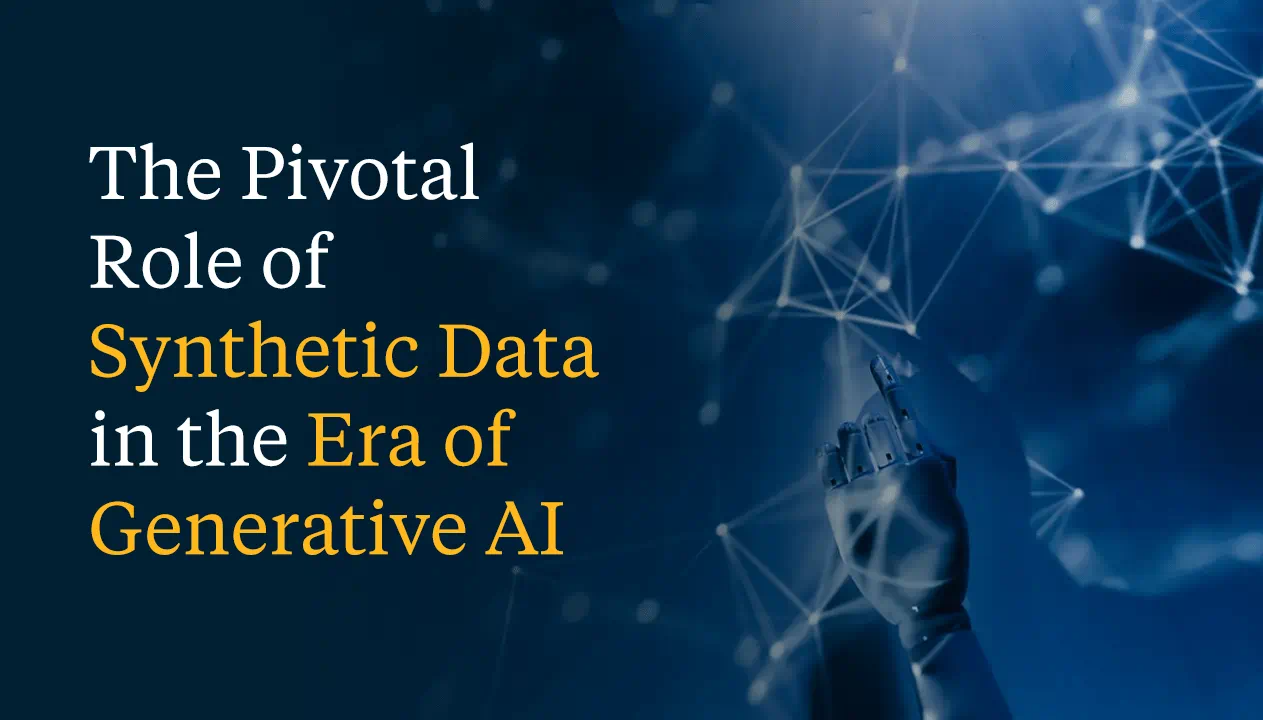 The Pivotal Role of Synthetic Data in the Era of Generative AI