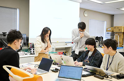 チョコブレッド開発の様子