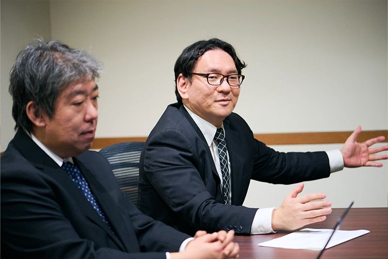 NTT東日本田中氏と山田氏