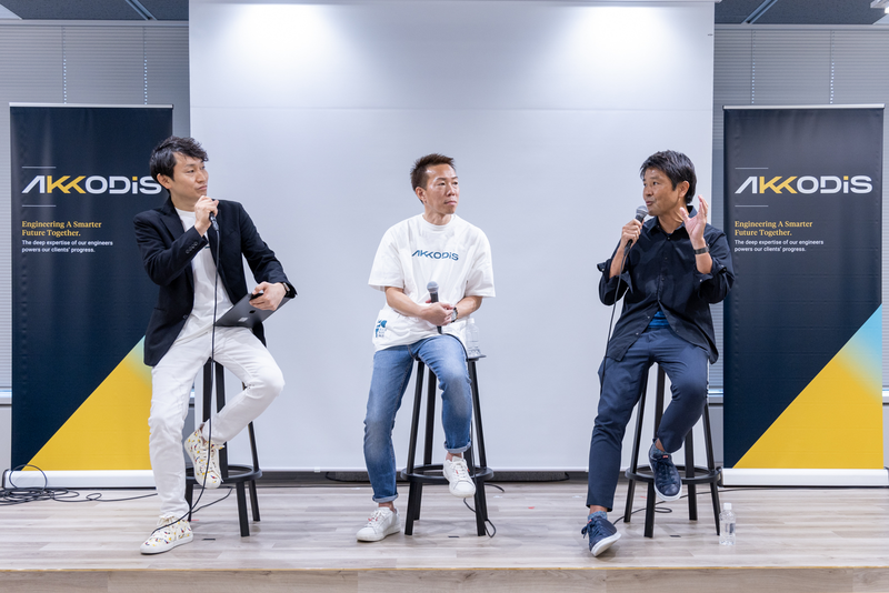 セミナー登壇者の三名によるディスカッション