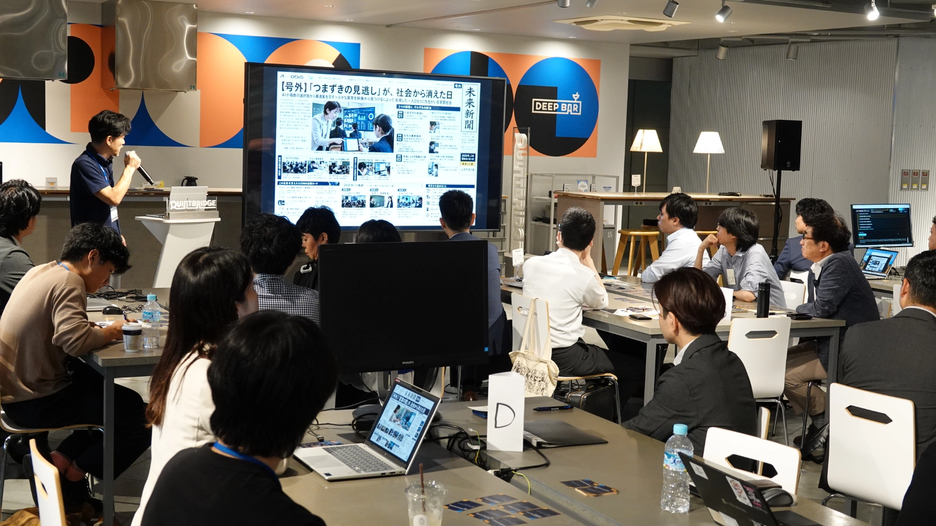大阪会場のワークショップの様子 