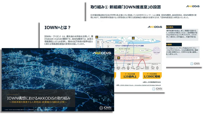 IOWN構想におけるAKKODiSの取り組み