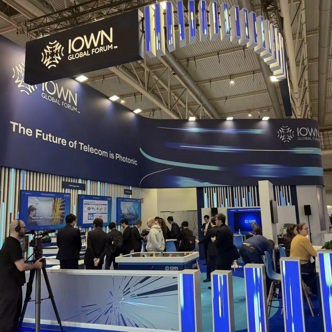 MWC2026 IOWN GLOBAL FORUMブース