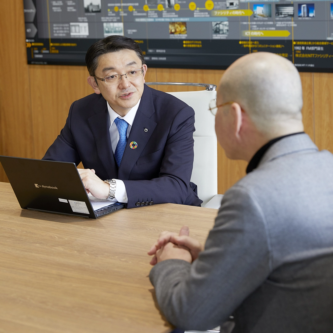NTTファシリティーズ 茂川氏