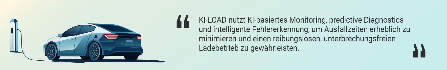 KI-gestützte, selbstdiagnostizierende Ladeinfrastruktur für Elektrofahrzeuge