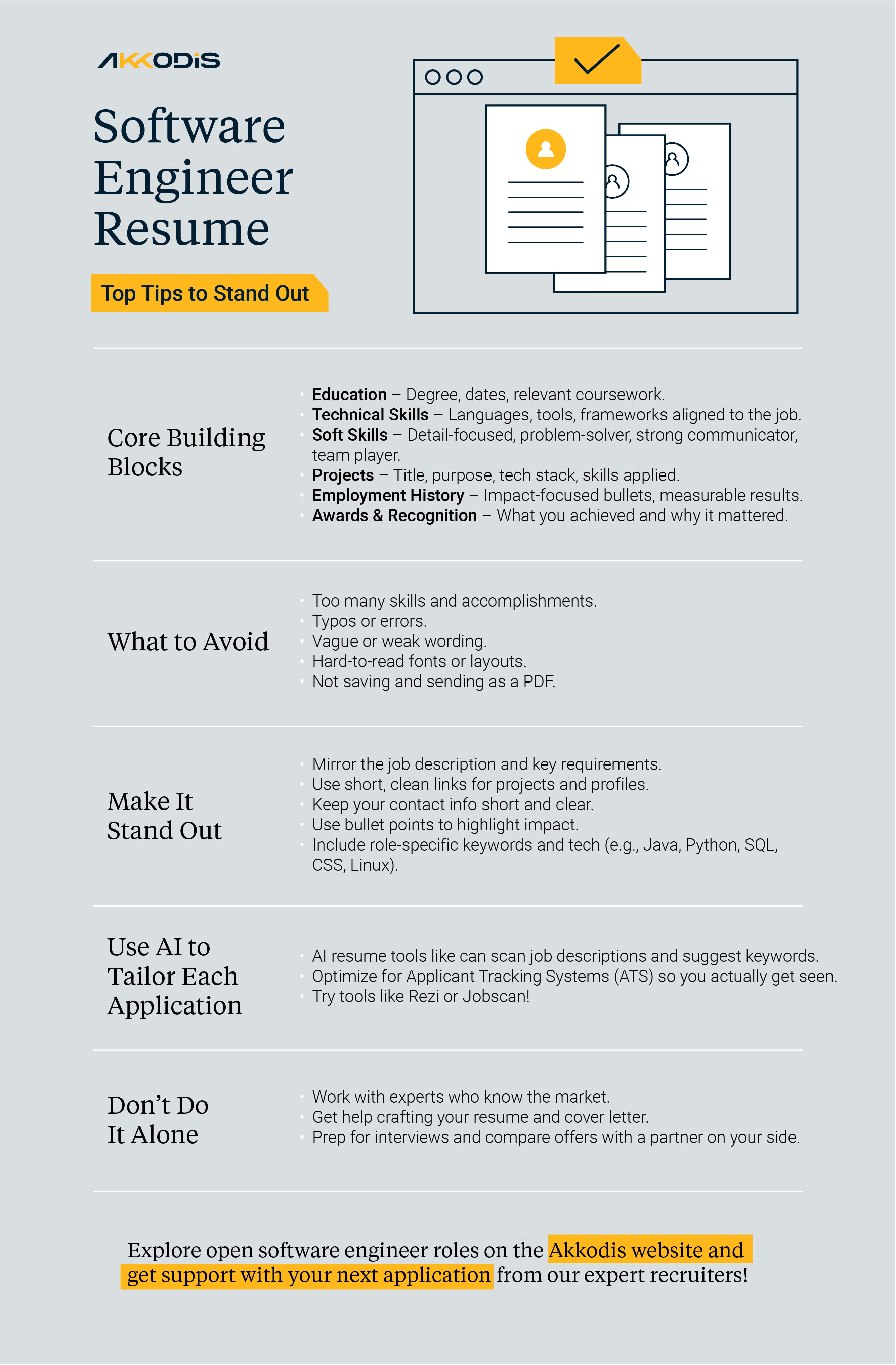 Top Tips to Stand Out