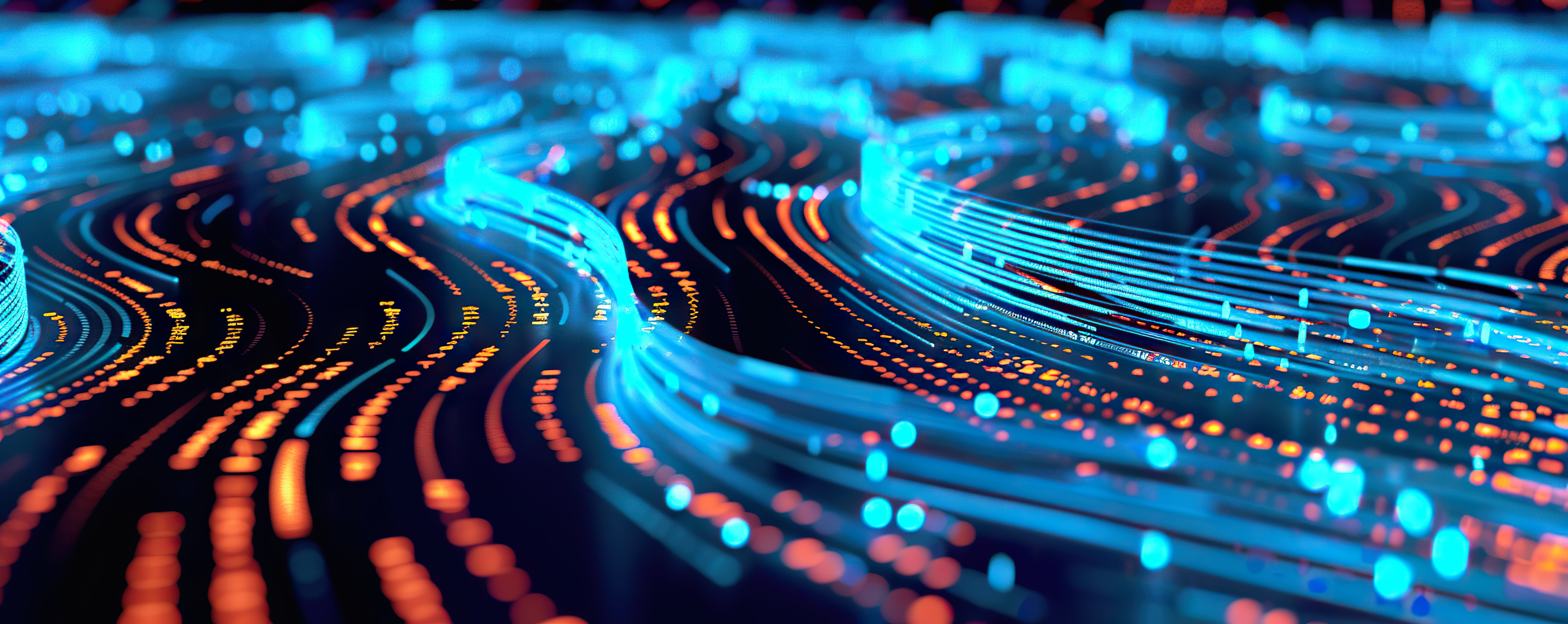 Abstract background with locks and integrated circuit