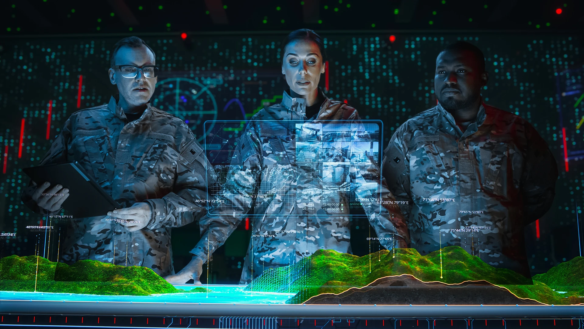 Modern defense innovation with AI, 5G, and cybersecurity technologies