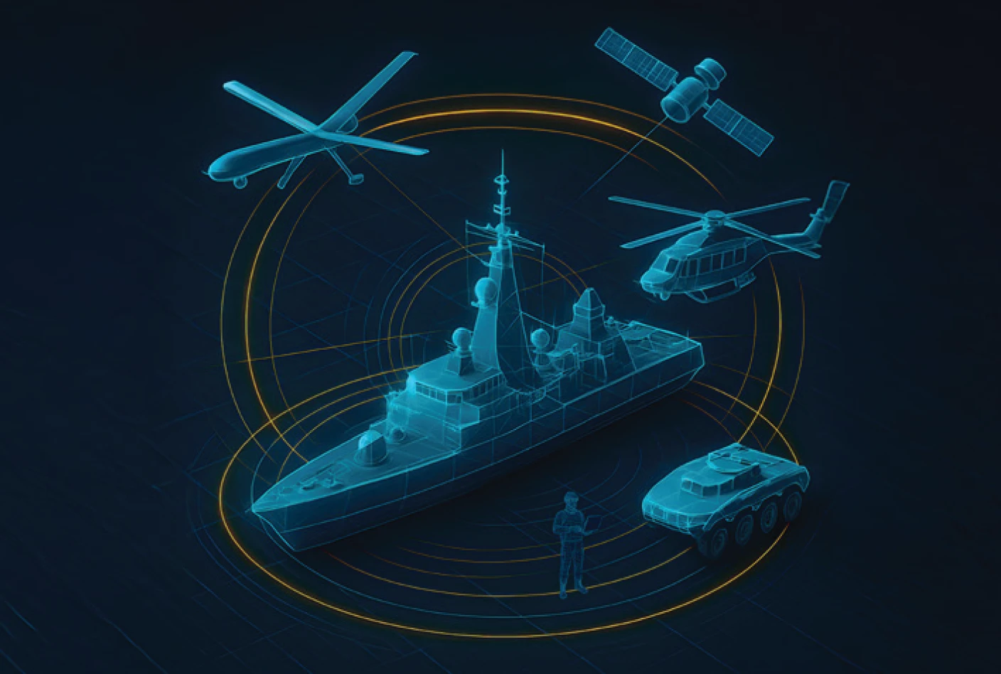 Modern defense innovation with AI, 5G, and cybersecurity technologies