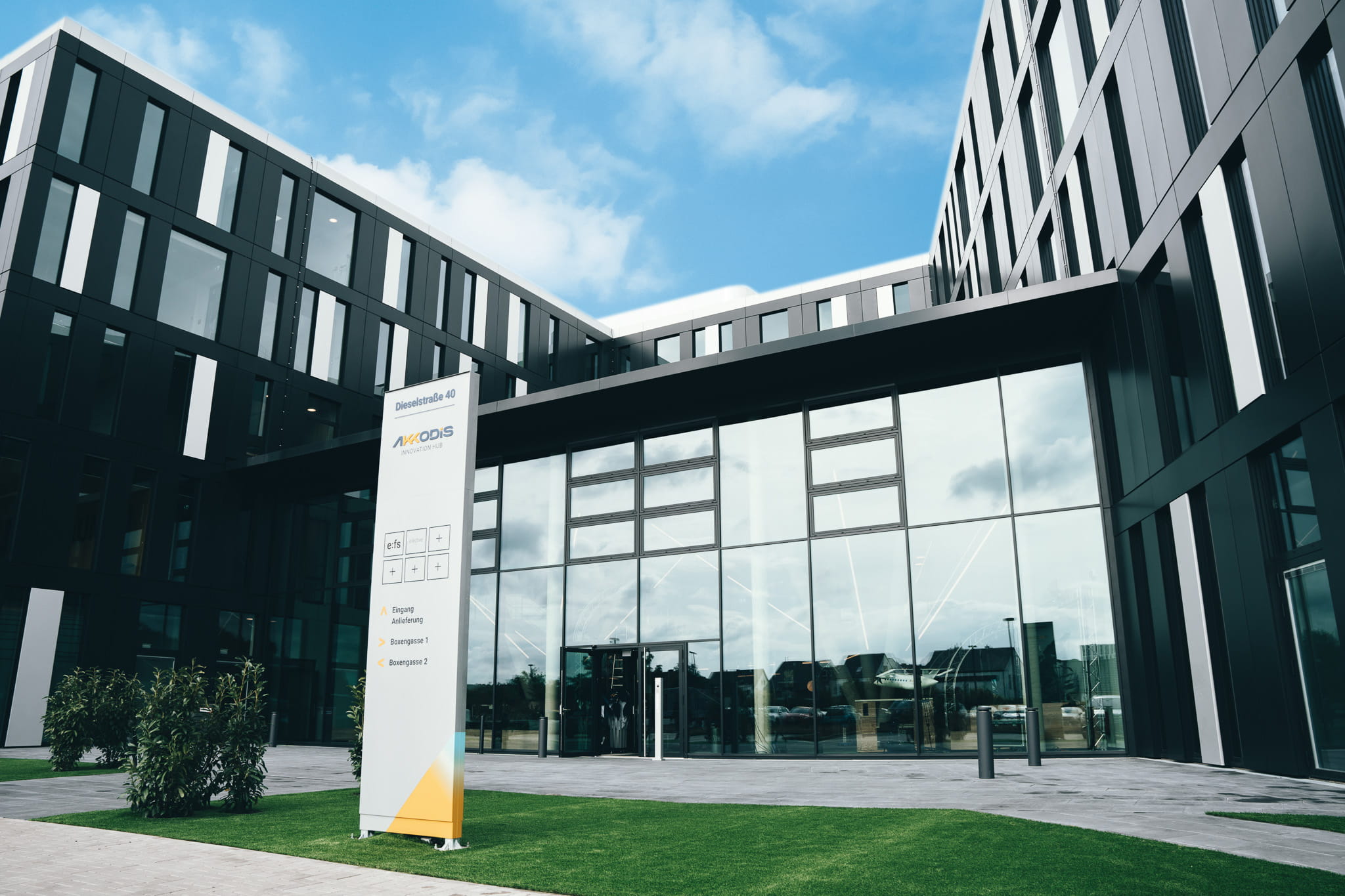 Bild: Das Innovationszentrum Eastgate. Quelle: Akkodis 