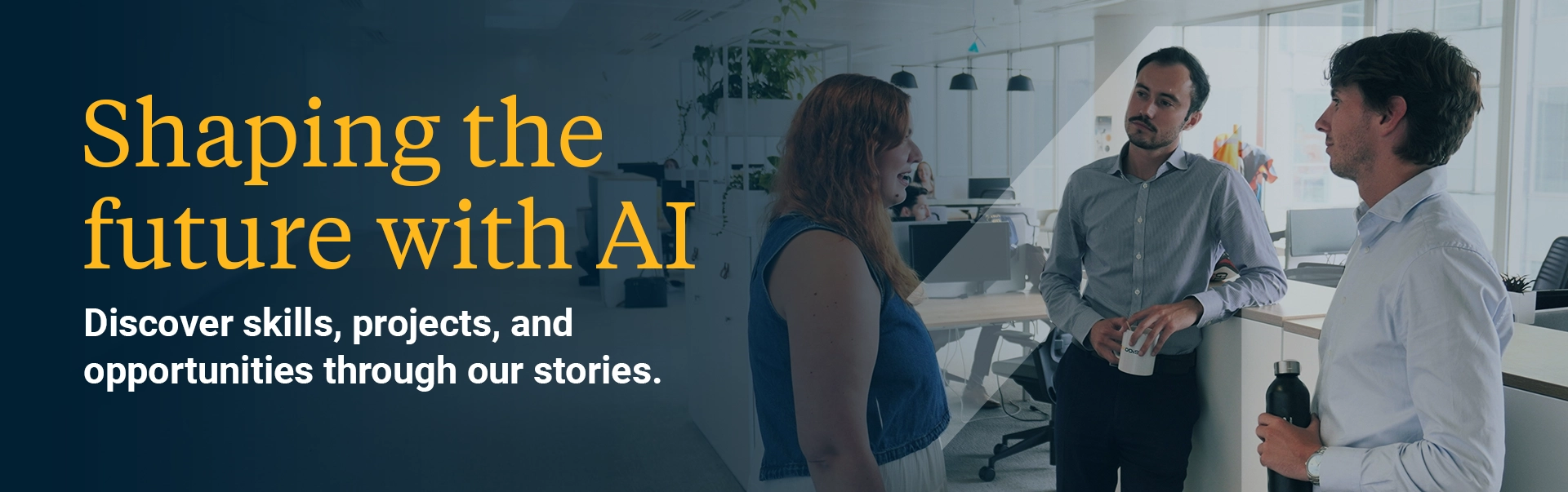 Shaping the future with AI