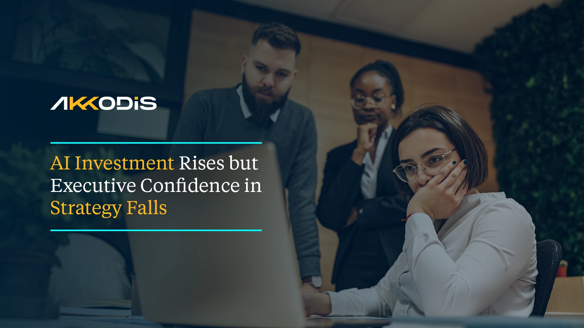 Declining executive confidence in AI strategies despite rising investments