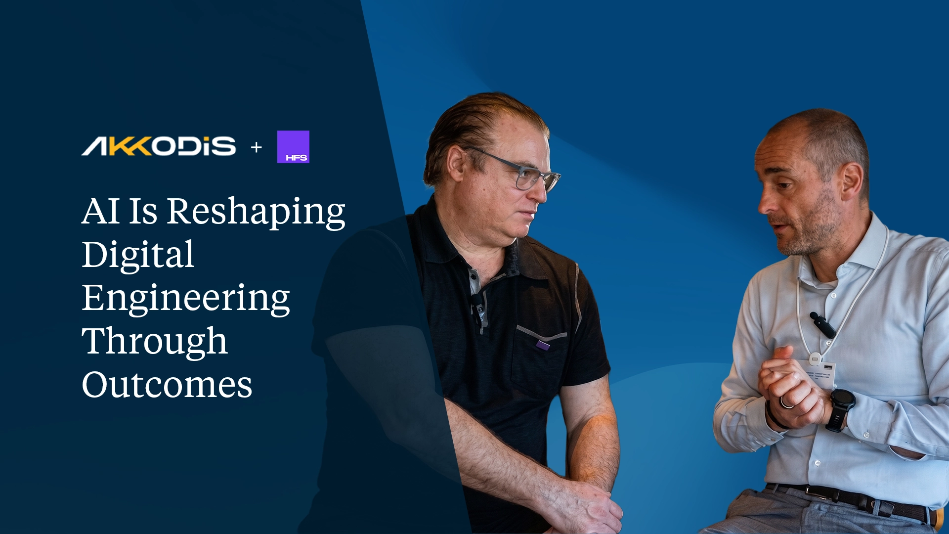  Jo Debecker discussing AI-driven digital engineering transformation with HFS Research