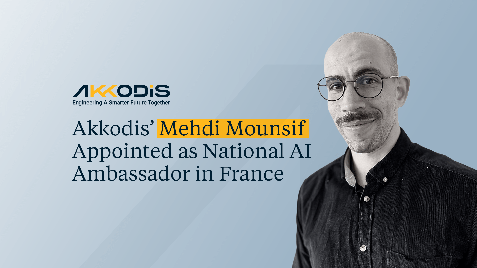 Mehdi Mounsif, AI Tech Lead at Akkodis Research France