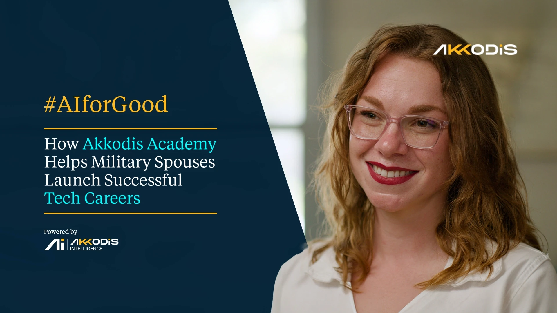 Military spouse participating in Akkodis Academy IT training