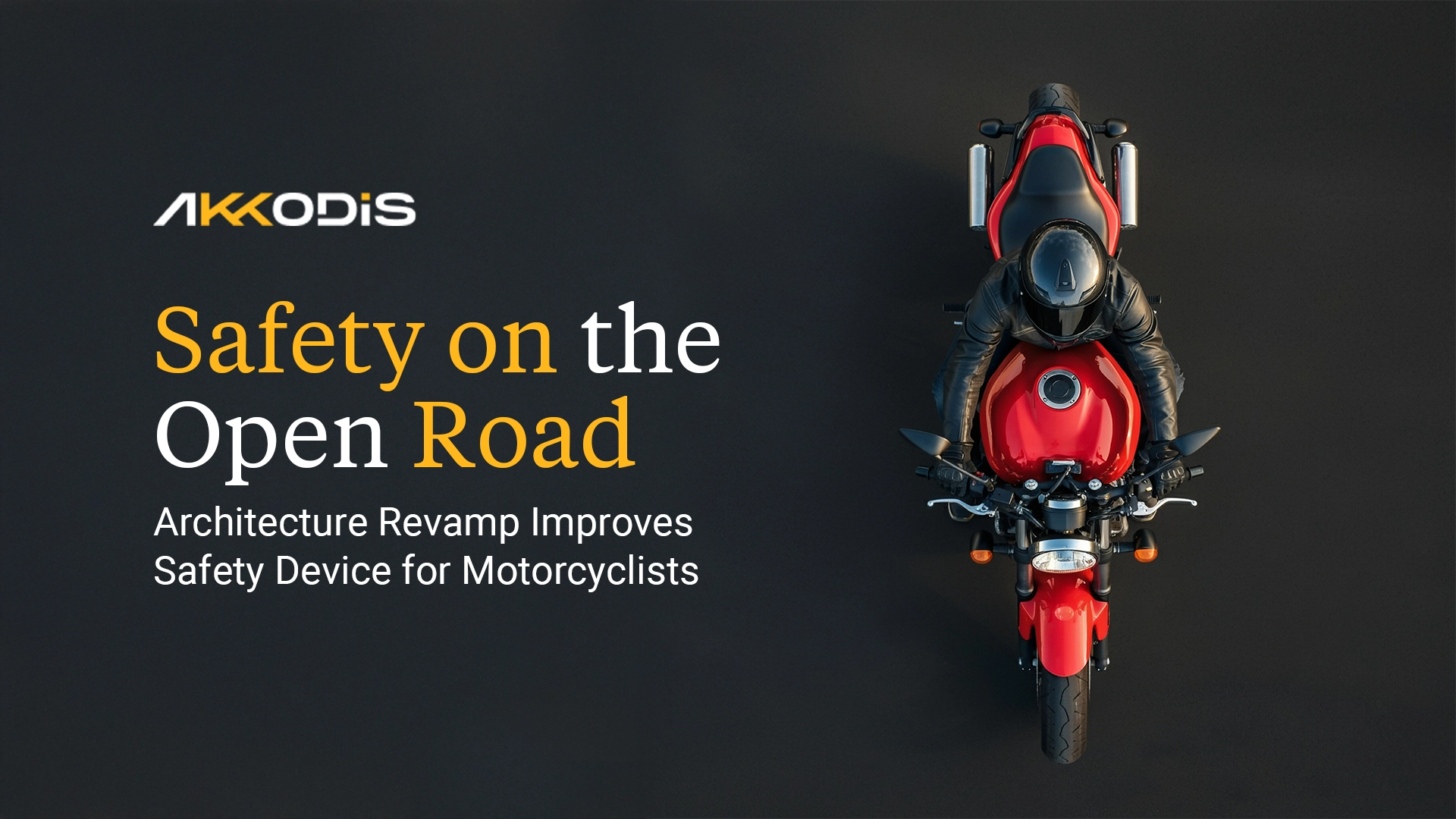 Smart airbag safety jacket improving protection for motorcyclists