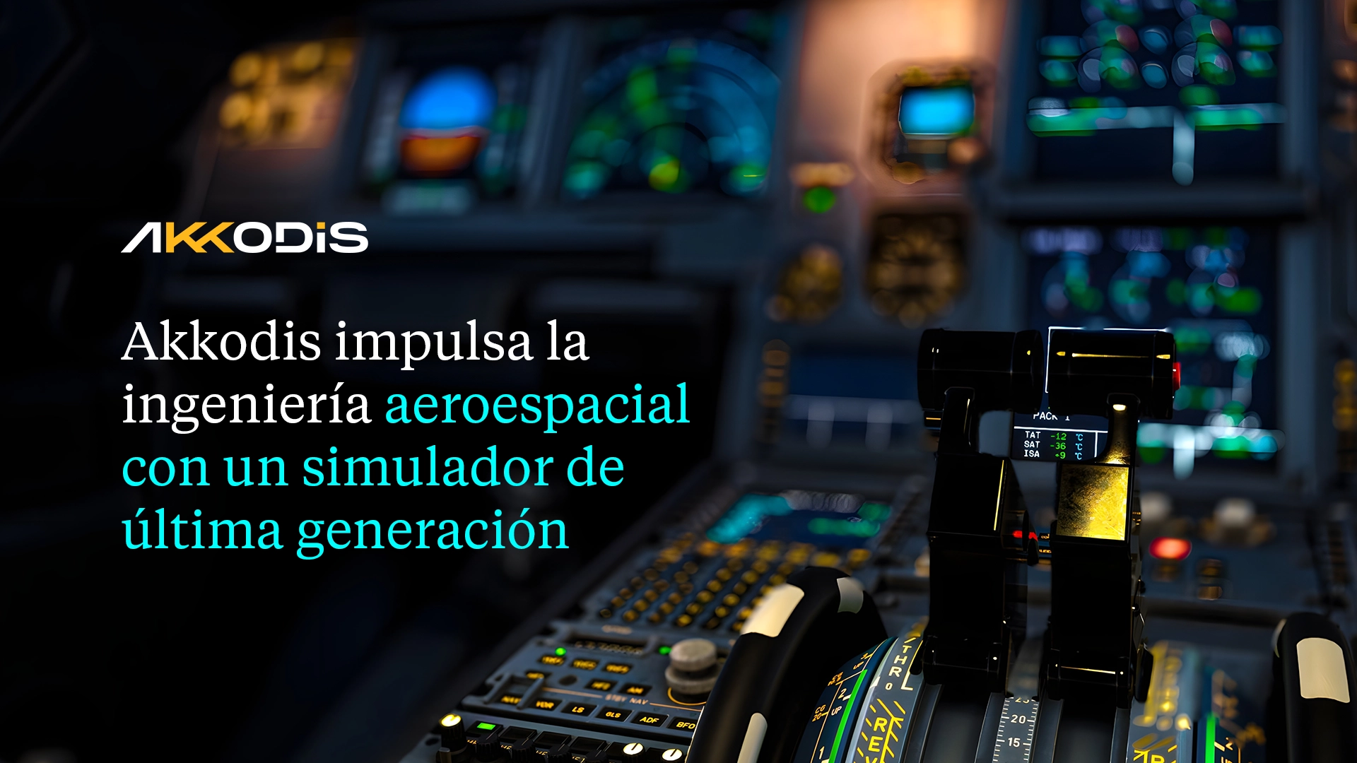 Akkodis impulsa la ingeniería aeroespacial con un simulador de última generación