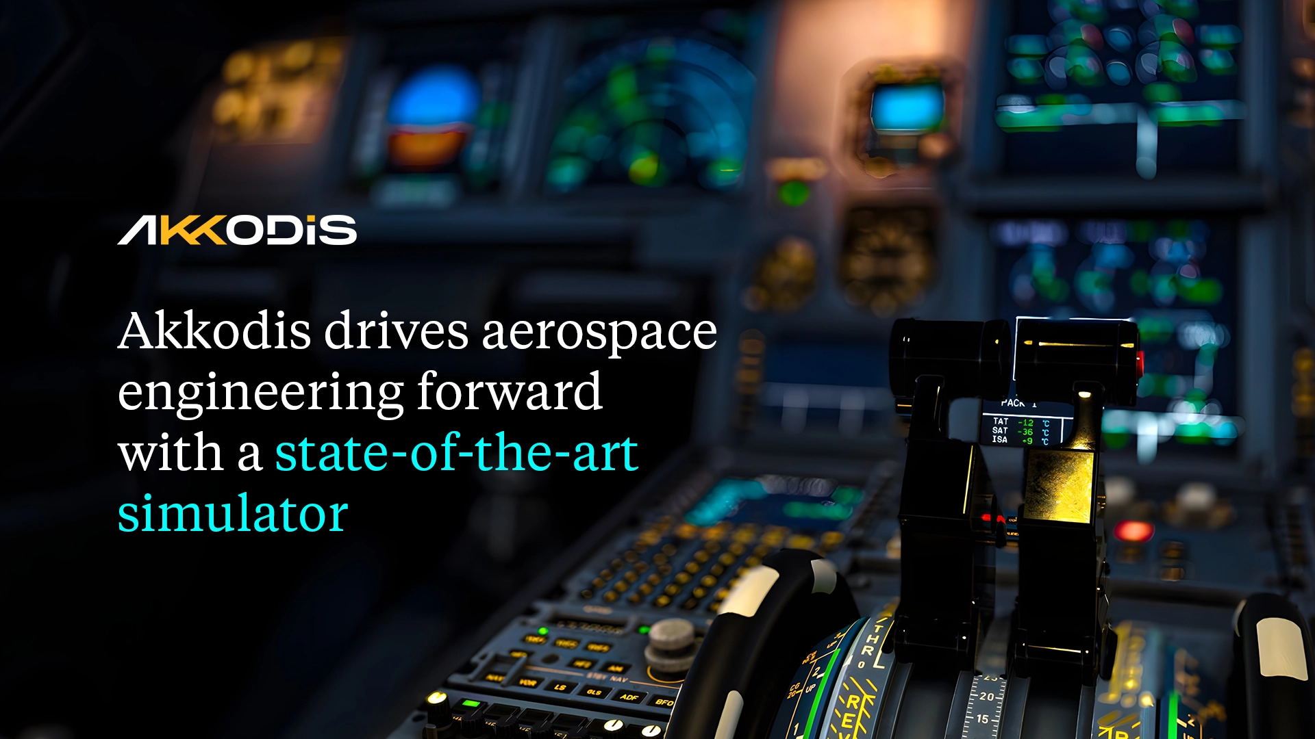 Akkodis impulsa la ingeniería aeroespacial con un simulador de última generación