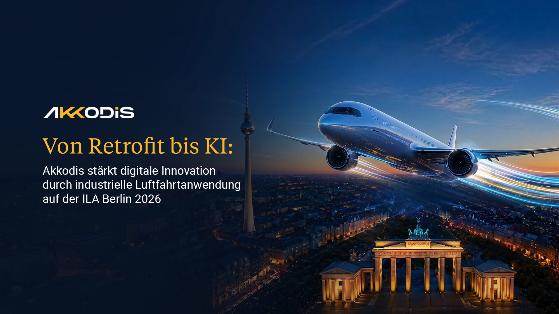 Von Retrofit bis KI: Akkodis stärkt digitale Innovation durch industrielle Luftfahrt-anwendung auf der ILA Berlin 2026 