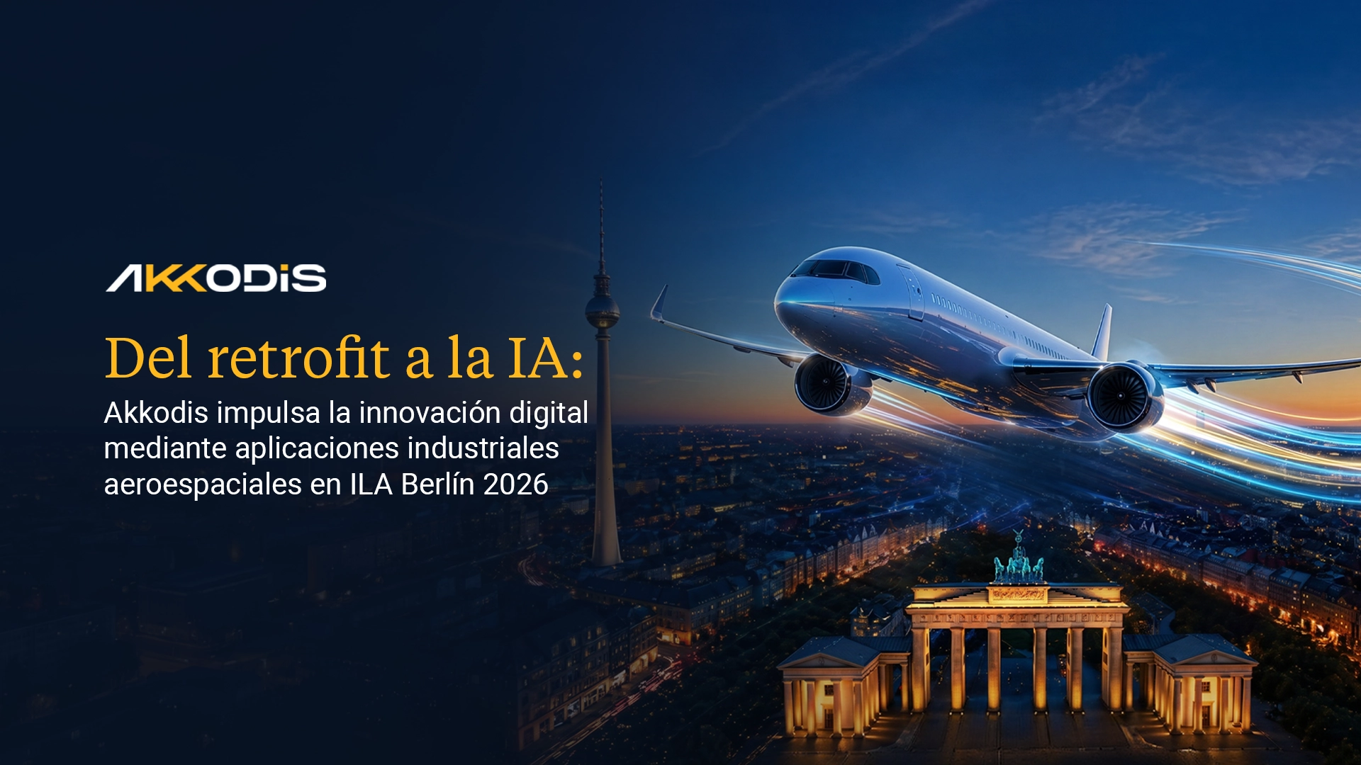 Del retrofit a la IA: Akkodis impulsa la innovación digital mediante aplicaciones industriales aeroespaciales en ILA Berlín 2026