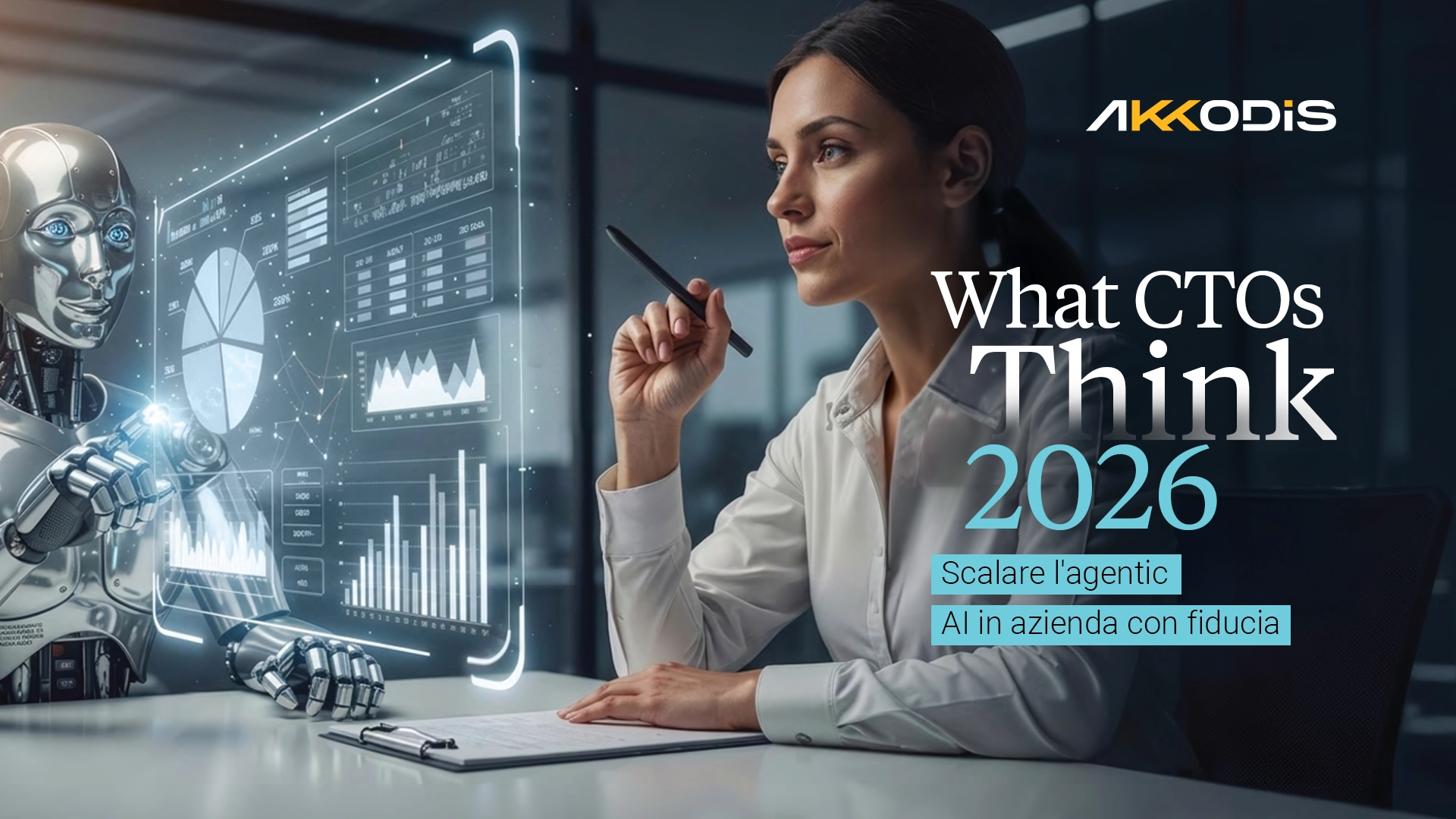 La fiducia dei CTO nella scalabilità dell’AI cala per il terzo anno consecutivo secondo il report di Akkodis