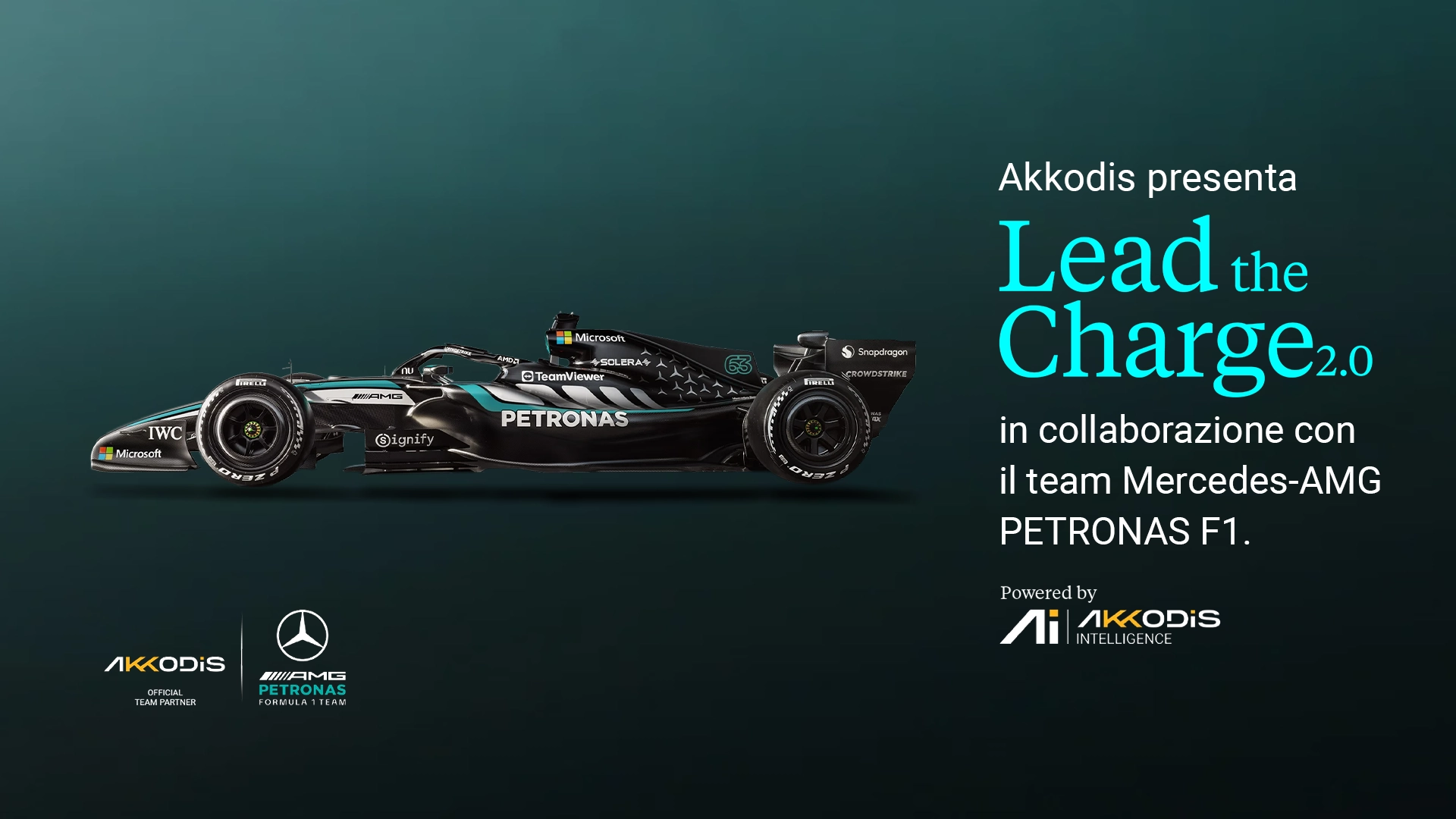 Lead the Charge 2.0 talent program with Mercedes-AMG PETRONAS Formula One Team