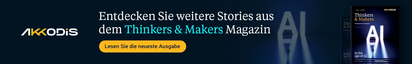 Click on the Image to explore more stories from the Thinkers & Makers magazine - Volume 2 2025
