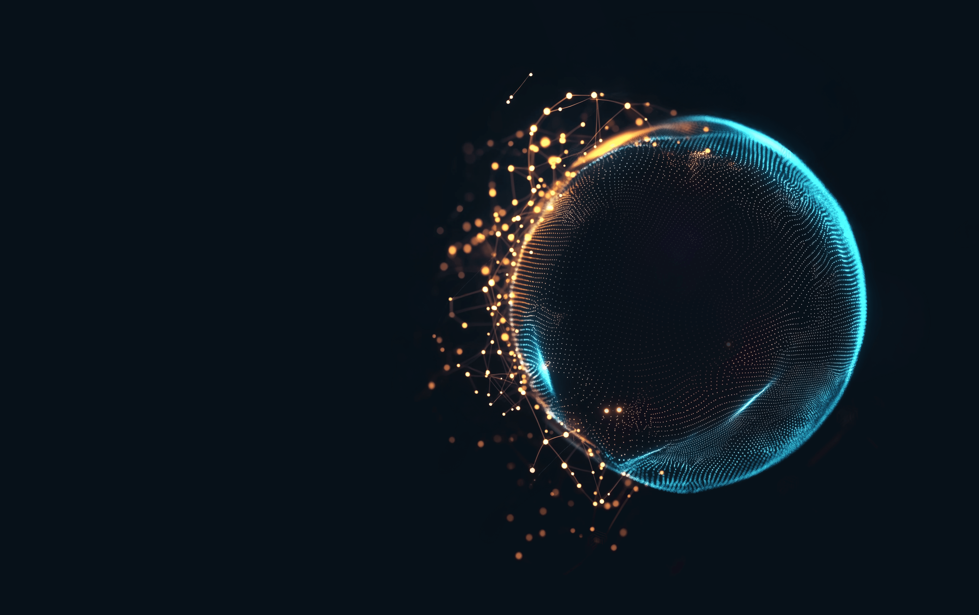 AI-generated sphere AI-generated sphere