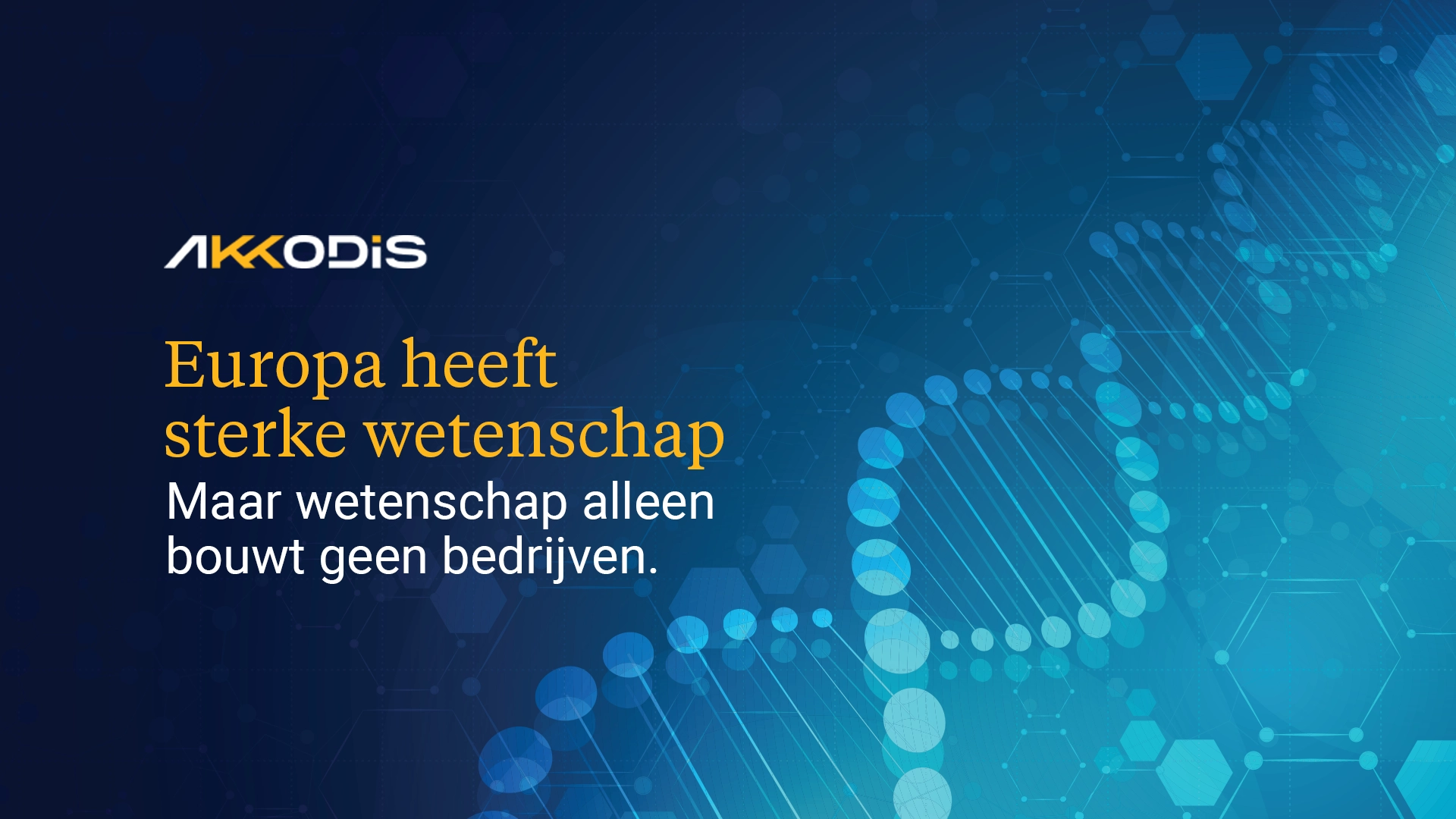 Europa heeft sterke wetenschap. Dat werd opnieuw duidelijk tijdens Knowledge for Growth 2026 in Antwerpen.
