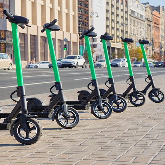 E-scooters
