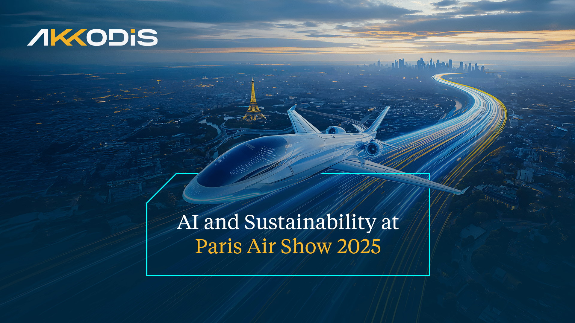 Akkodis innovation booth at the 55th Paris Air Show