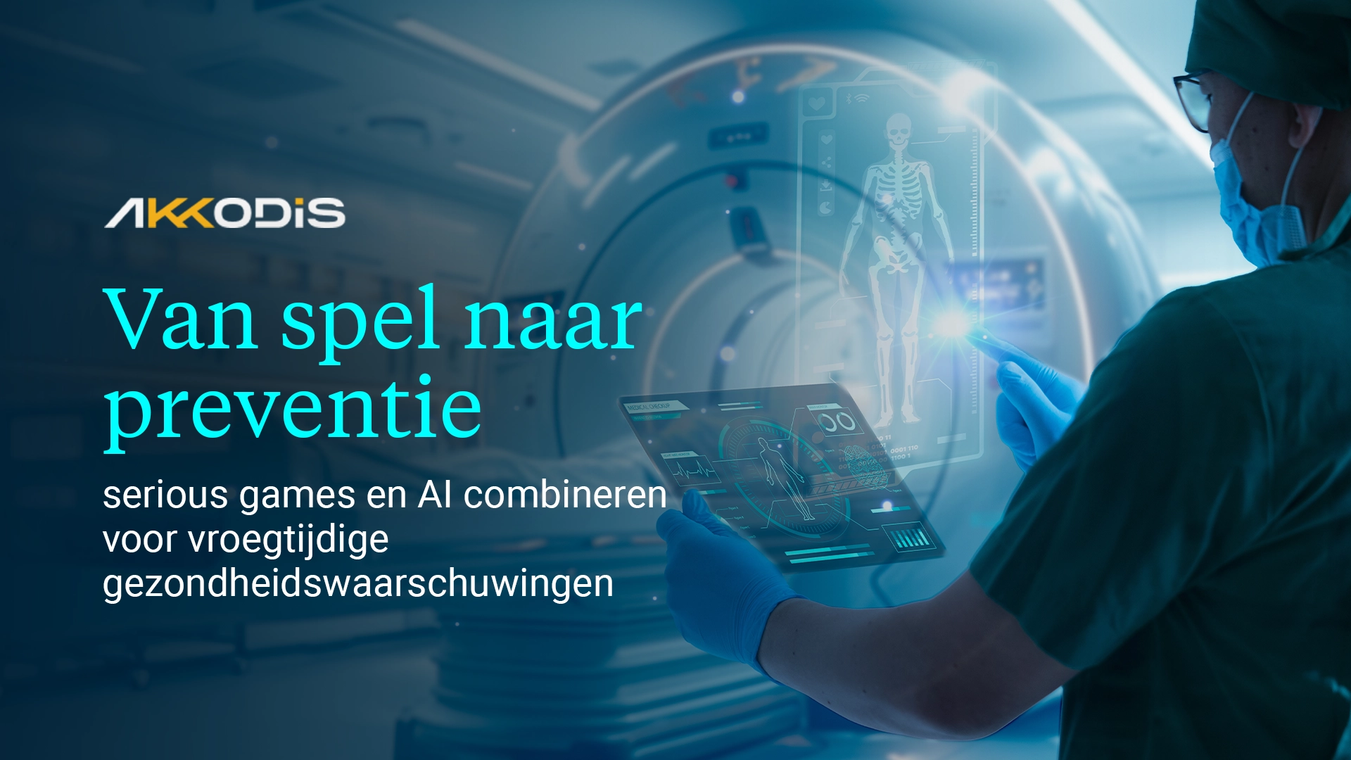 AI-gestuurde serious games gebruikt voor vroegtijdige detectie van cognitieve kwetsbaarheid in de gezondheidszorg 