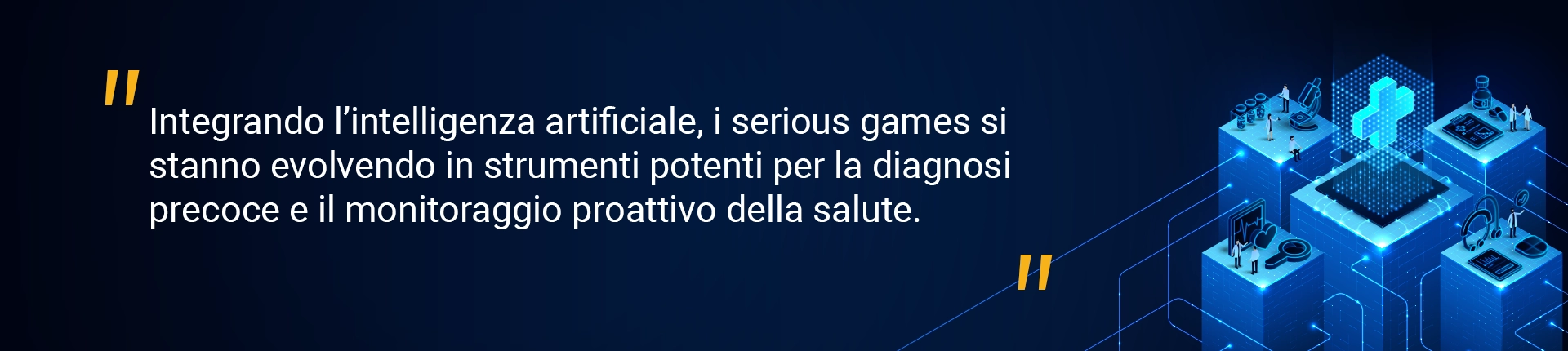 Integrando l’intelligenza artificiale, i serious games si stanno evolvendo in strumenti potenti per la diagnosi precoce e il monitoraggio proattivo della salute.