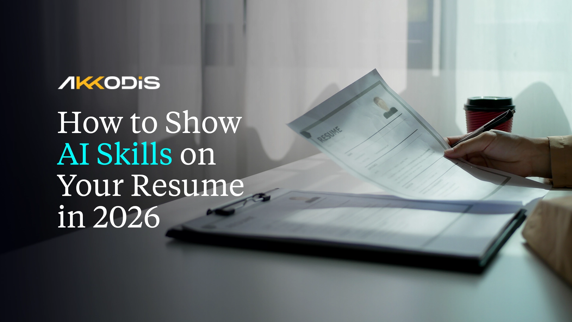 Professional showcasing AI skills on resume for modern tech roles