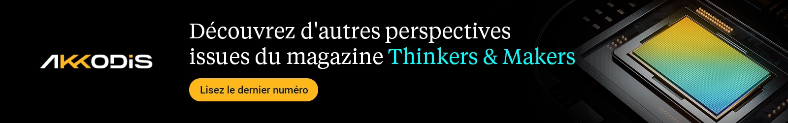 Découvrez d'autres témoignages du magazine Thinkers & Makers