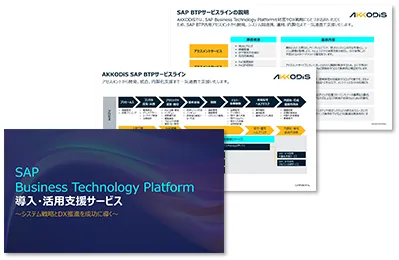 SAP Business Technology Platform ソリューションサービス