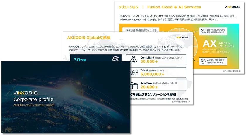 Corporate profile ~AKKODiSコンサルティング株式会社 会社紹介~ Corporate profile ~AKKODiSコンサルティング株式会社 会社紹介~