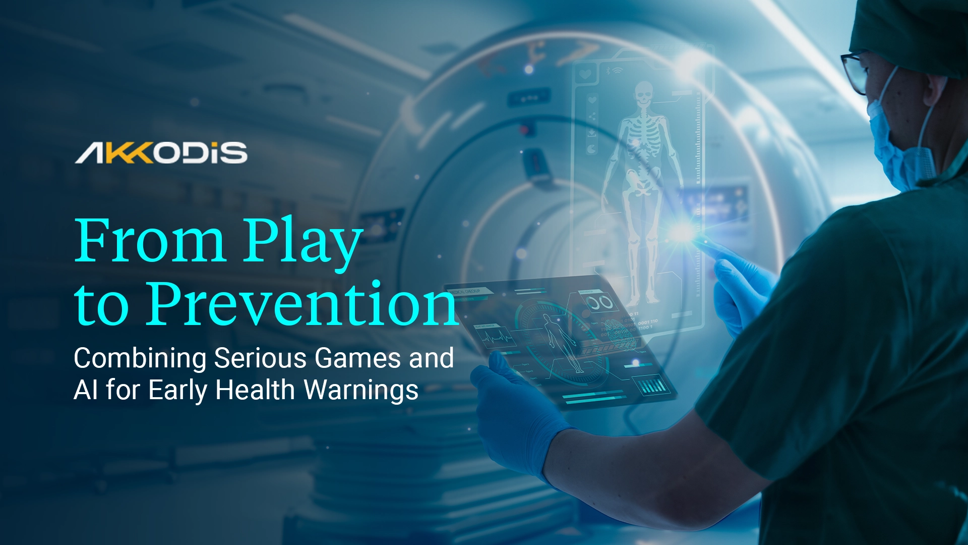 AI-powered serious games used for early detection of cognitive frailty in healthcare 