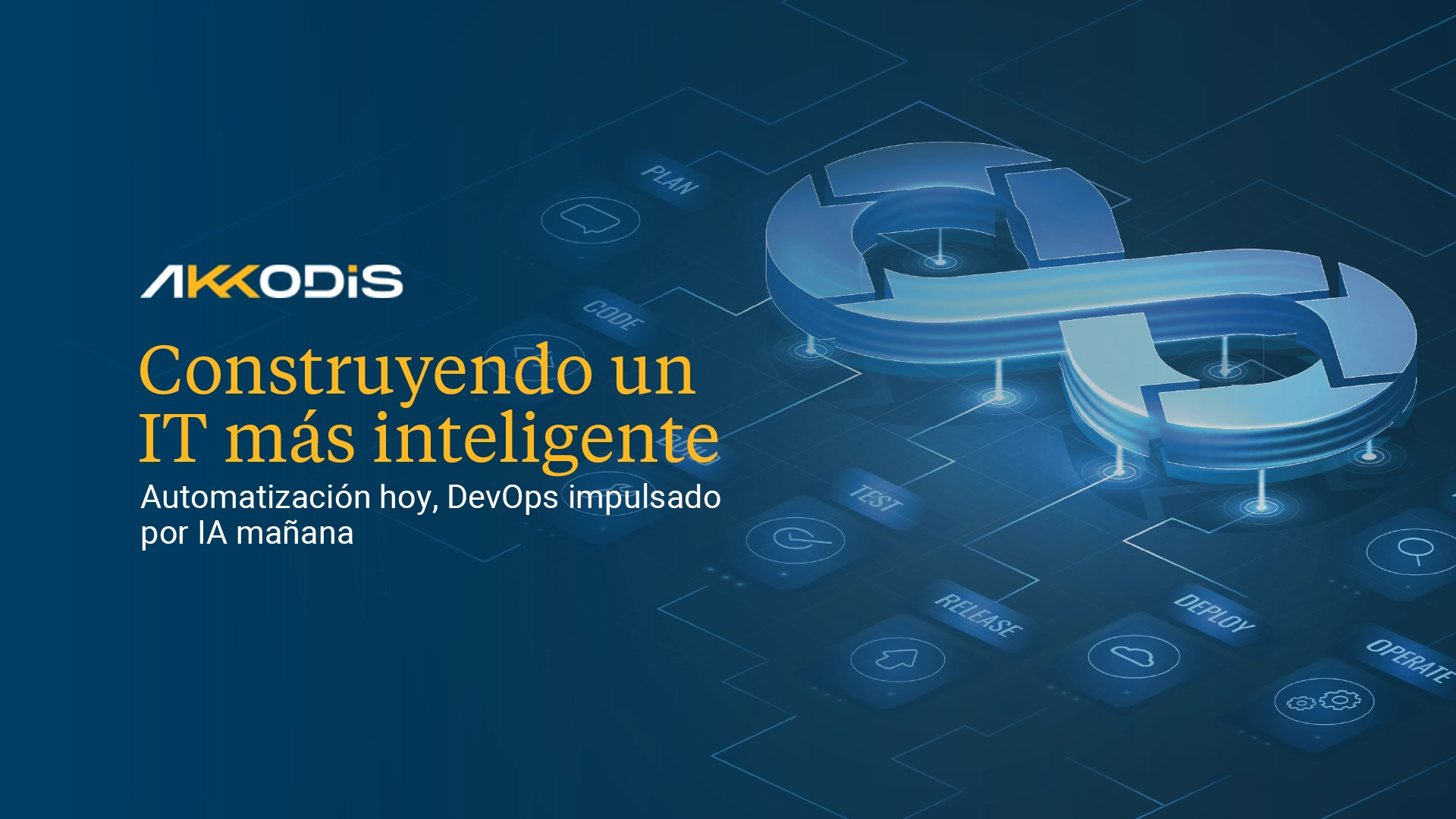 Ingeniero DevOps utilizando herramientas de IA y automatización para gestionar la infraestructura IT