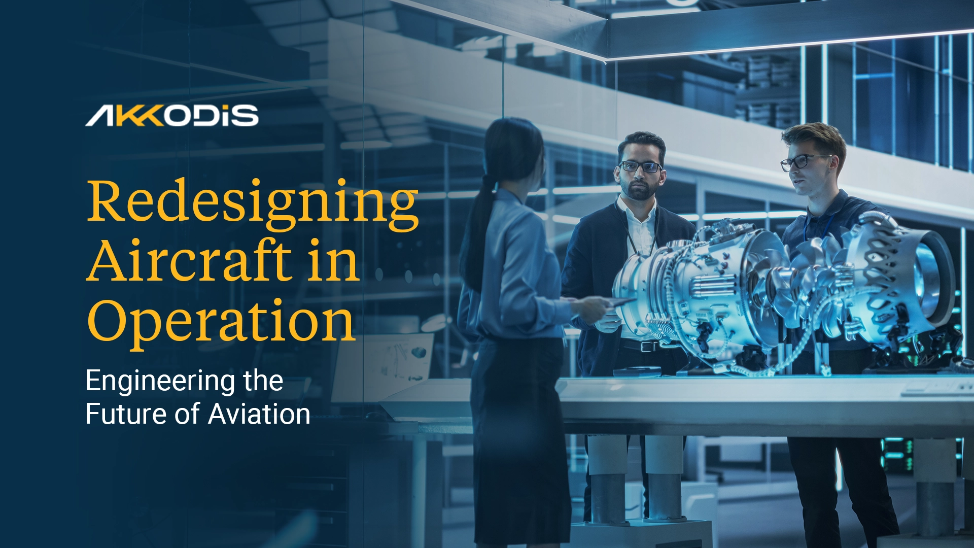 Engineers upgrading aircraft systems for performance and sustainability