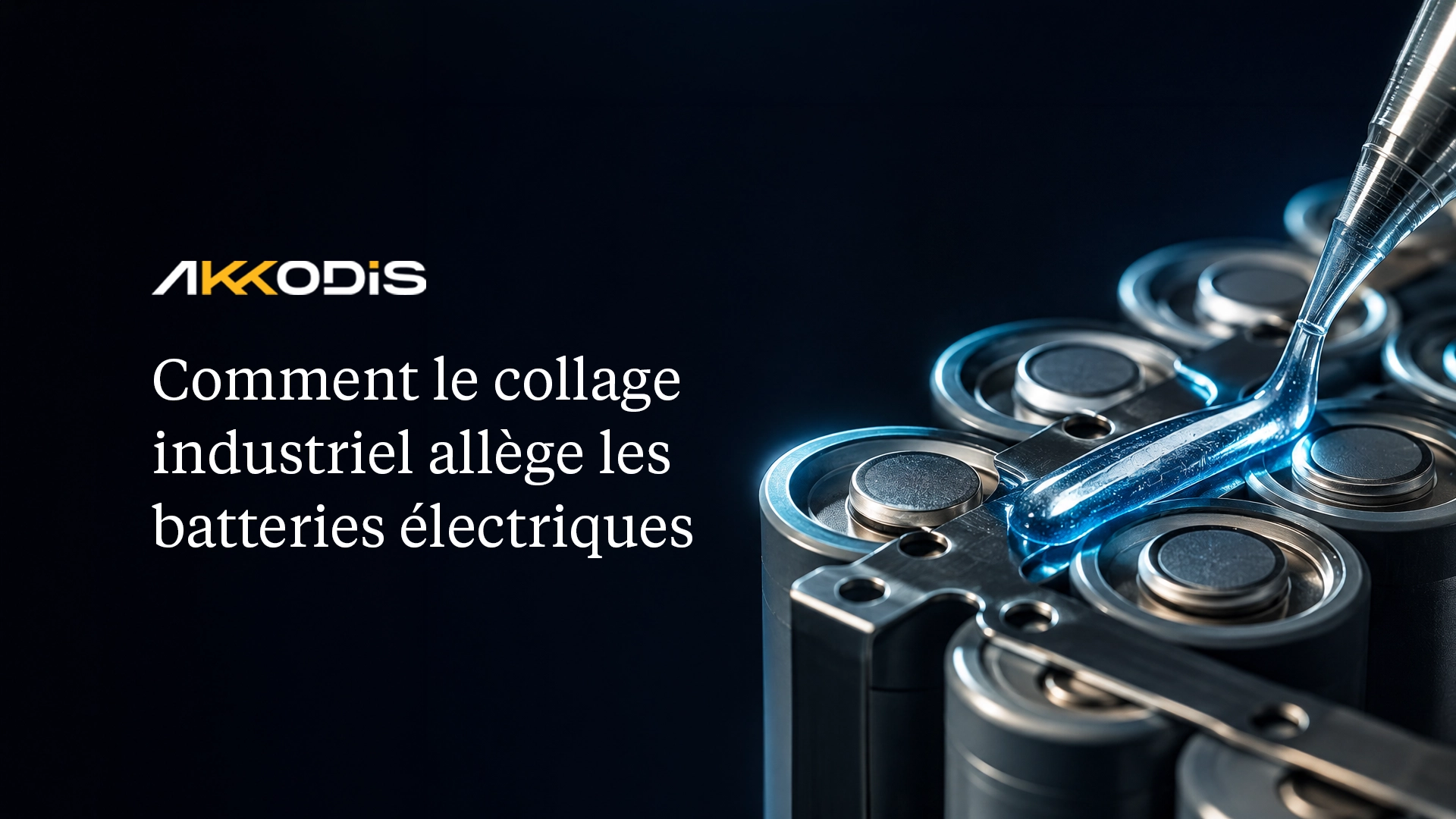 Comment le collage industriel allège les batteries électriques
